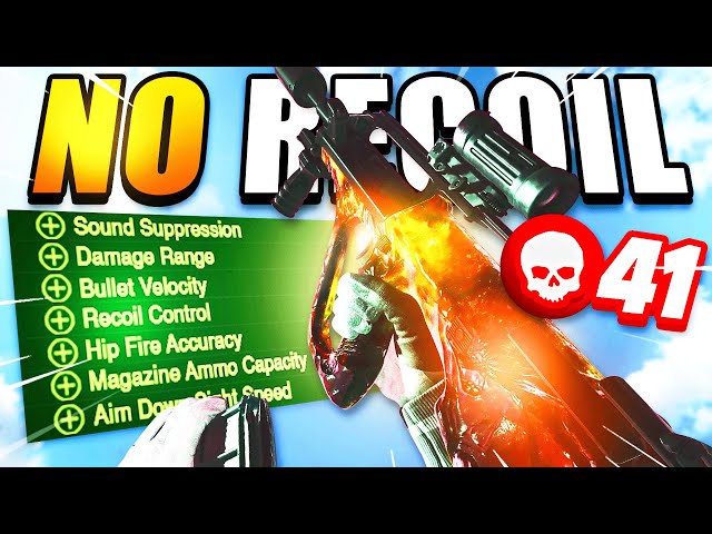 41 KILL GAME With The BROKEN 'NO RECOIL' SIGHT!🔥(Cold War Warzone)