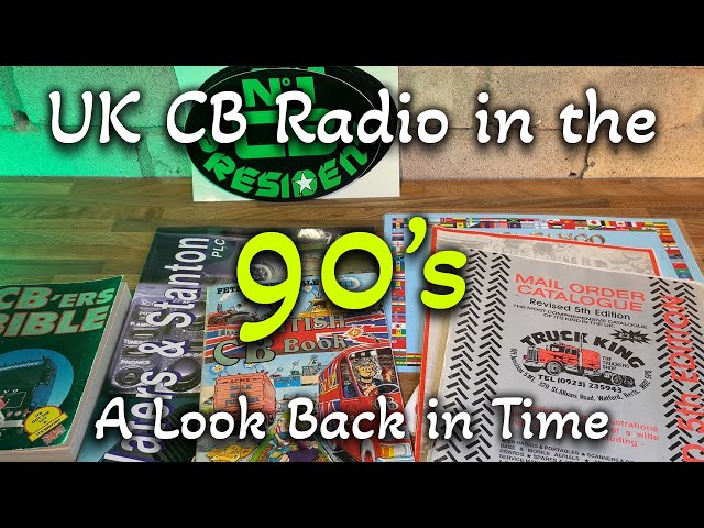 UK CB Radio in the 90's - Found Some Amazing Price Lists and Catalogues in the Garage!