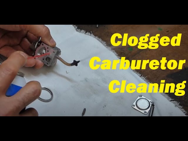 How To Clean a Clogged Carburetor on a 2 Cycle/2 Stroke Engine (Weed Eater, Chainsaw, Blower, etc.)