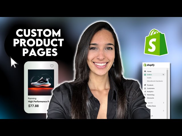 Shopify Tutorial for Beginners - How To Create Custom Product Pages