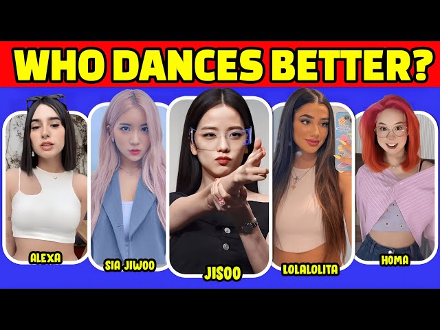 Who Dances Better? Viral Tiktok edition | Jisoo, Sia Jiwoo, Niana Guerrero, Alexa, Homa, Lolalolita