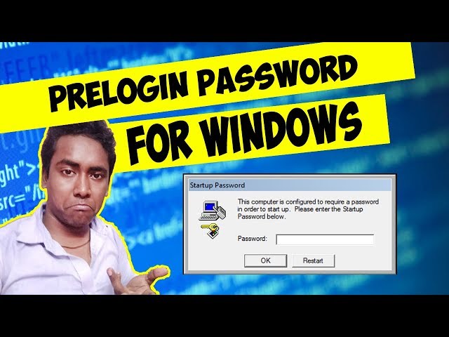 Prelogin Password For Windows Using Syskey