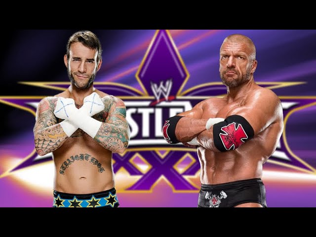 WWE 2K24 WrestleMania What If…? (CM Punk vs. Triple H) (WrestleMania XXX)