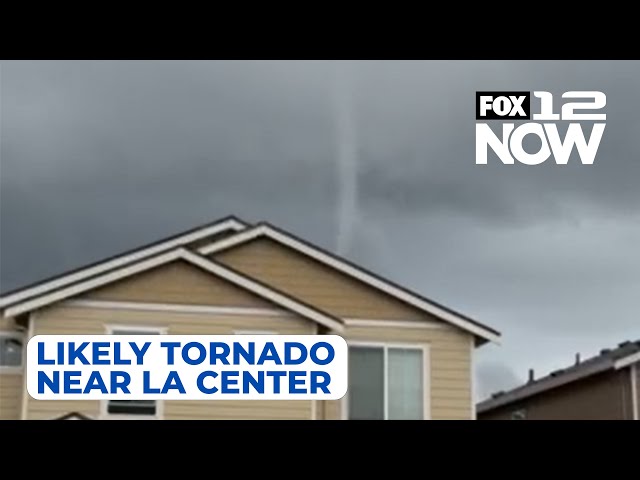LIVE: Likely tornado spotted near La Center