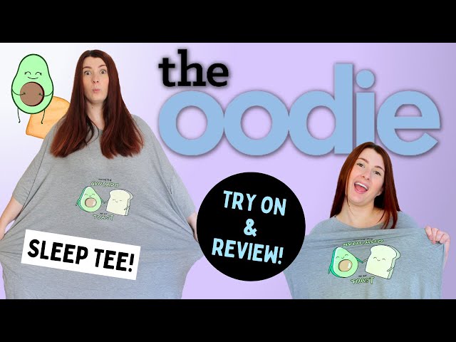The Oodie Sleep Tee! | UNBOXING, TRY-ON & REVIEW