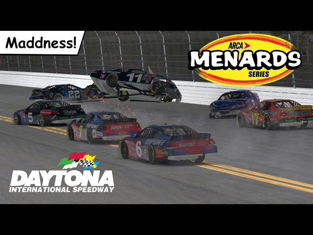 iRacing - Arca Menards Series - Daytona - Maddness!