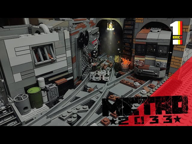Невідома станція(2) | LEGO METRO 2033 | LEGO MOC