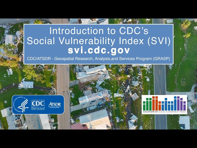 Updated - Introduction to CDC/ATSDR Social Vulnerability Index (SVI)