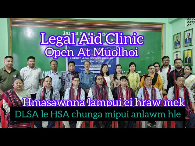Legal Aid Clinic open at Muolhoi vill/Thanks to DLSA & HSA /request all to watch the program/18-5-24