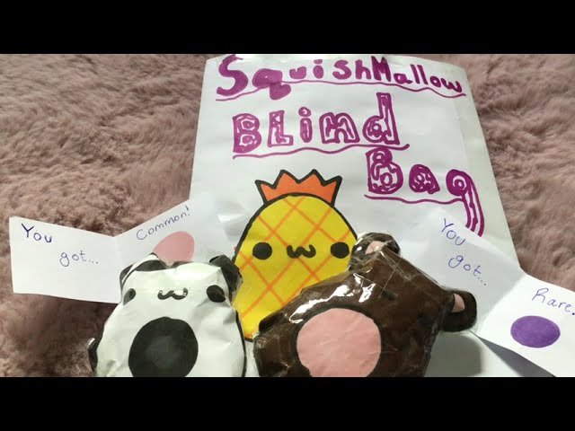 ✨Blind bag unboxing (Squishmallow edition)✨