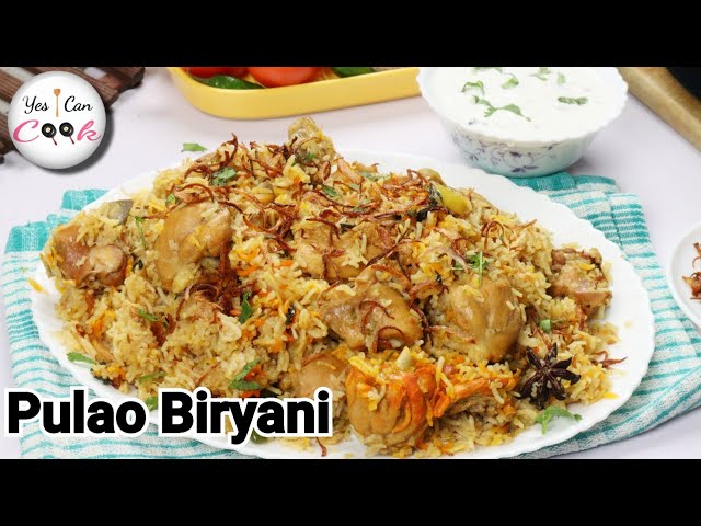 This Is The Most Flavorful Rice ❗ Pulao Biryani by (YES I CAN COOK)