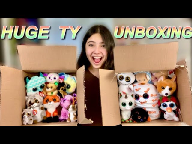 TY SENT ME MORE HUGE BOXES (Fall 2021 Beanie Boos +more!)