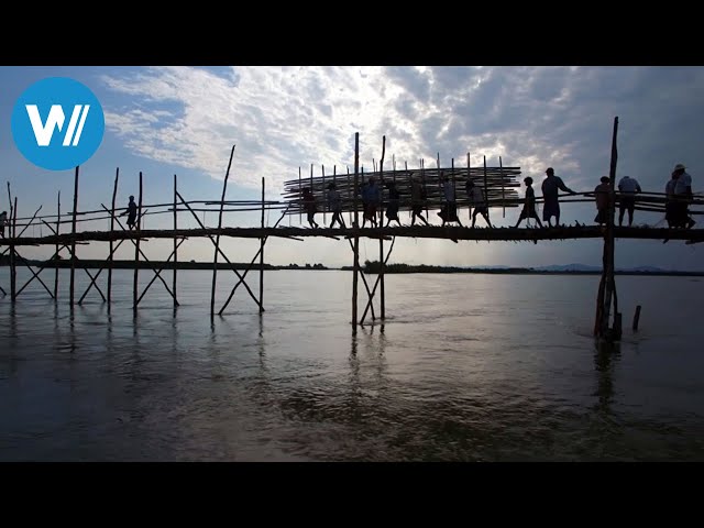 Myanmars Bambusbrücke - Ein Dorf packt an (360° - GEO Reportage)