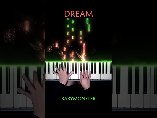 BABYMONSTER - DREAM Piano Cover #DREAM #BABYMONSTER #PianellaPianoShorts