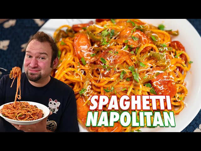 How to Make Spaghetti Napolitan WITHOUT Ketchup! Japanese Spaghetti Recipe