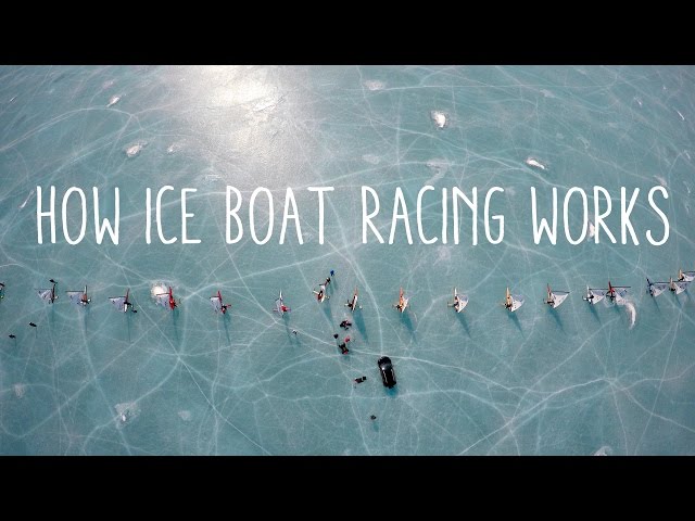 How does ice boat racing work?