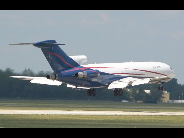 USA Jet 727 landing, YIP