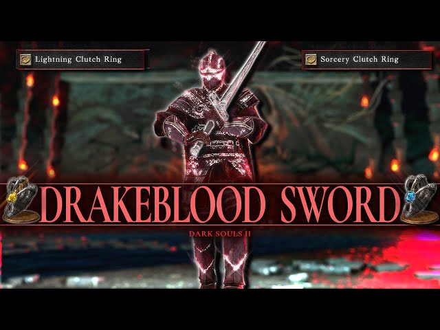 The Drakeblood Greatsword Makes Dark Souls 2 Feel EASY!