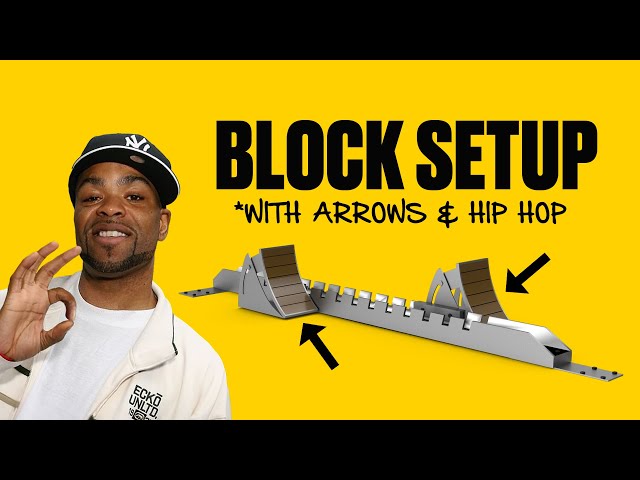 How To Set Up Starting Blocks - The Music Video