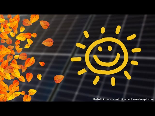 Ist eine Photovoltaikanlage auch im Herbst rentabel?