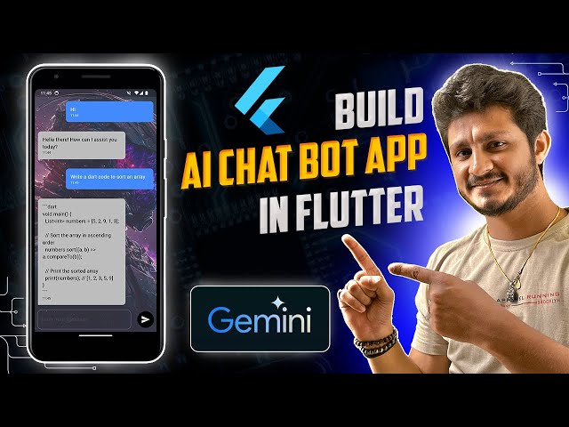 Creating Your Own AI ChatBot Flutter  App with Google's Gemini AI API