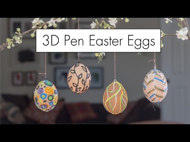 3D Pen Easter Eggs with the 3Dsimo Mini