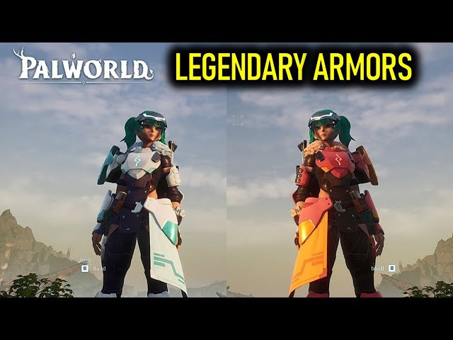 Palworld: How to get All Legendary Armor Sets (Paladius, Necromus, Frostallion Locations)