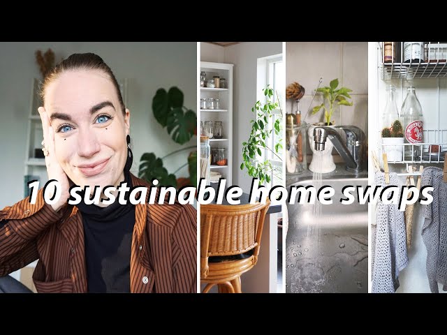 10 swaps that will make your home more sustainable (both for beginners and experienced)