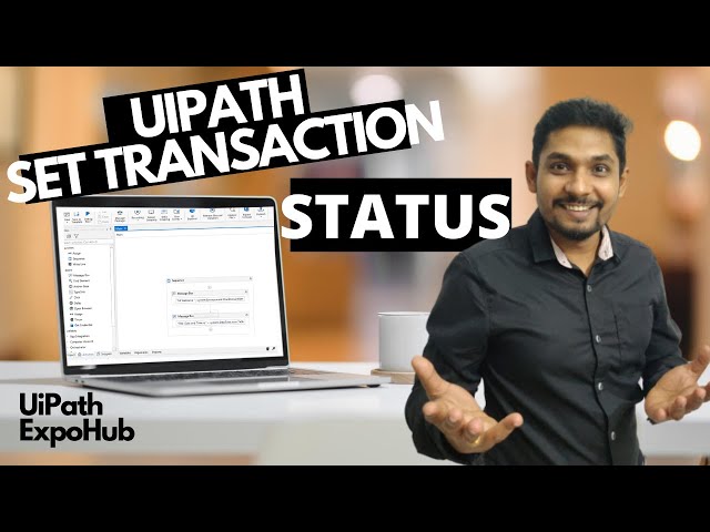 UiPath Tutorial | Set Transaction Status Uipath (2020 Chapter 6)
