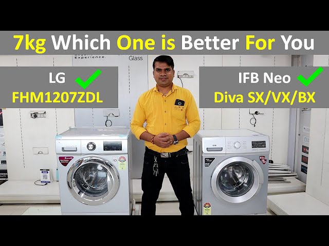 lg vs ifb front load washing machine review in India [Which one is better]