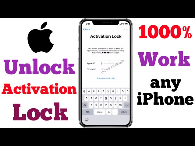 Unlock Activation Lock Step By Step All Models iPhone 1000% Working Method With Proof