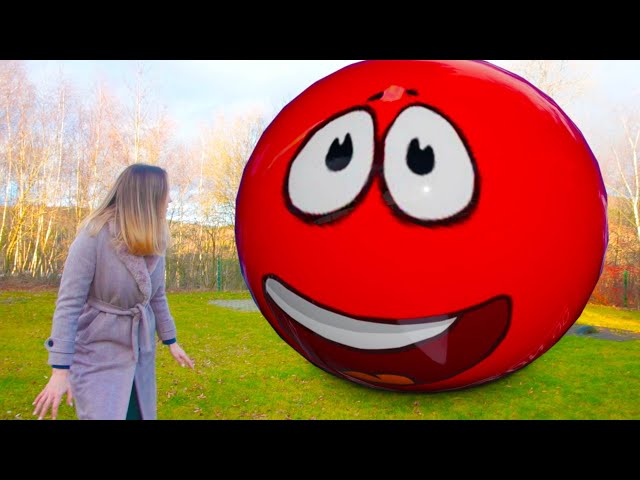 Red ball & Minecraft & Mario in Real Life