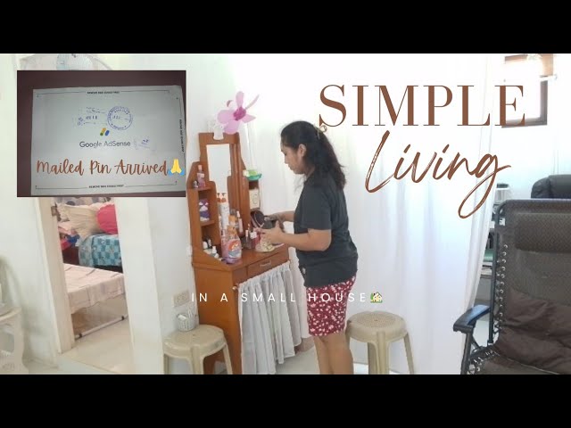 Simple Living in a Small House | Cleaning Motivation | My Mailed Pin Arrived🤍