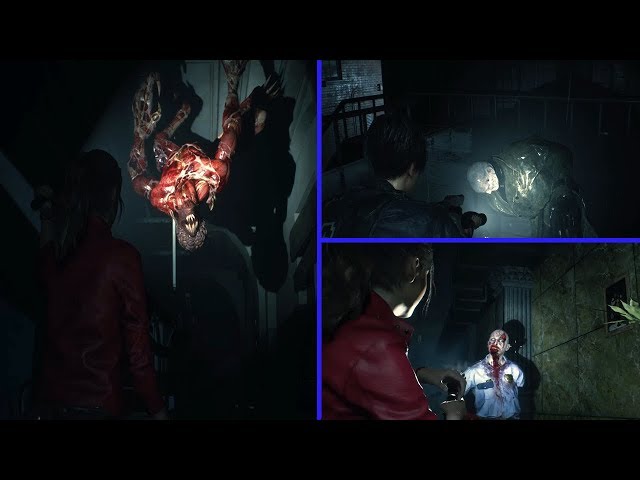 Resident Evil 2 Remake Mythbusters - How To Sneak Past Lickers & How To Hide From Mr. X