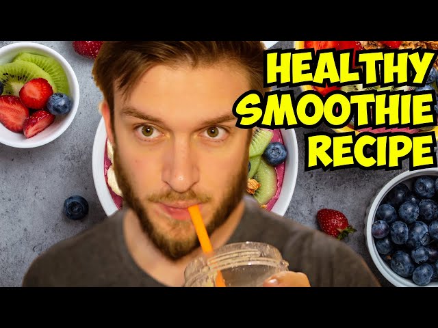 LOW CALORIE Healthy Smoothie Recipe (for Weight Loss)