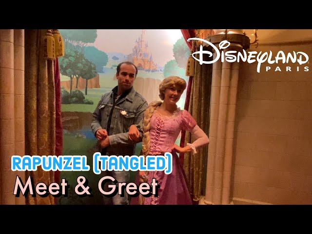 Disneyland Paris: Meet & Greet Rapunzel (Tangled) [At the Princess Pavilion]