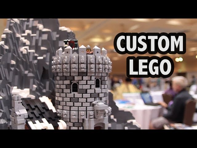 LEGO Snowy Mountain Pass Castle | Bricks by the Bay 2017