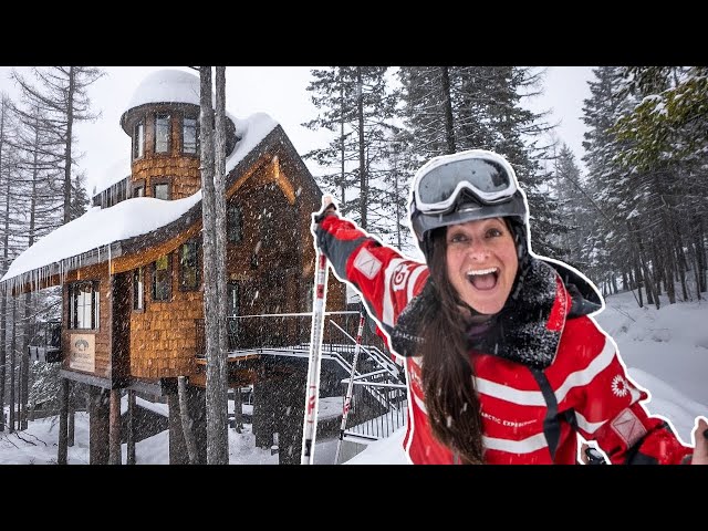 WORLD'S ONLY SKI IN SKI OUT TREEHOUSE