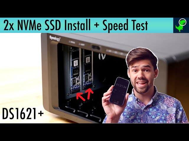 Installing 2x NVMe SSD Cache + Speed Test (they’re are FAST) on Synology DS1621+ (10GbE Test)