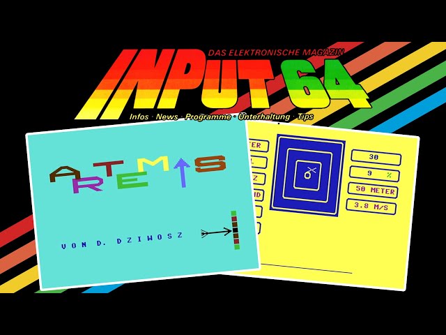 Dein nächstes Partyspiel auf dem C64: Artemis - INPUT64 4/85