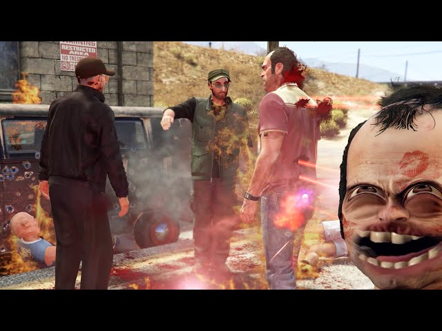 Trevor's two easiest missions！In traffic at a speed of 9999999! - GTA5