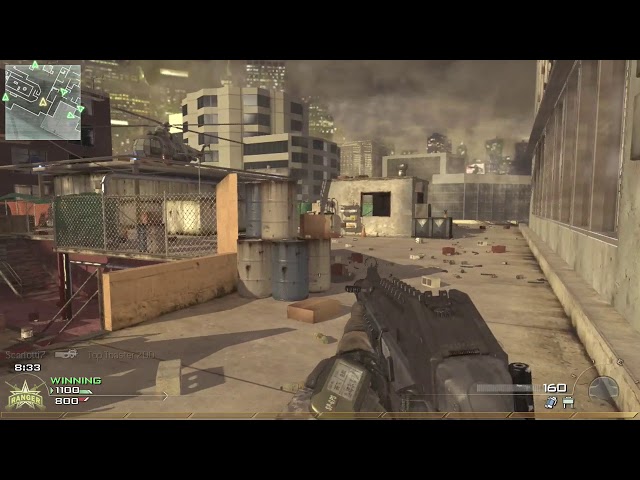 Modern Warfare 2 - Ump-45 Nuke gameplay