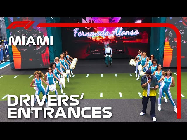 Every Driver's Miami Entrance! | 2023 Miami Grand Prix