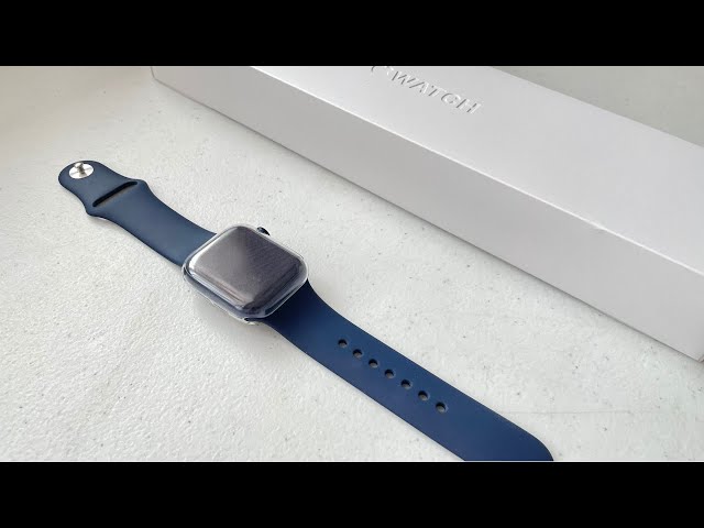Apple Watch Series 6 Navy Blue Unboxing