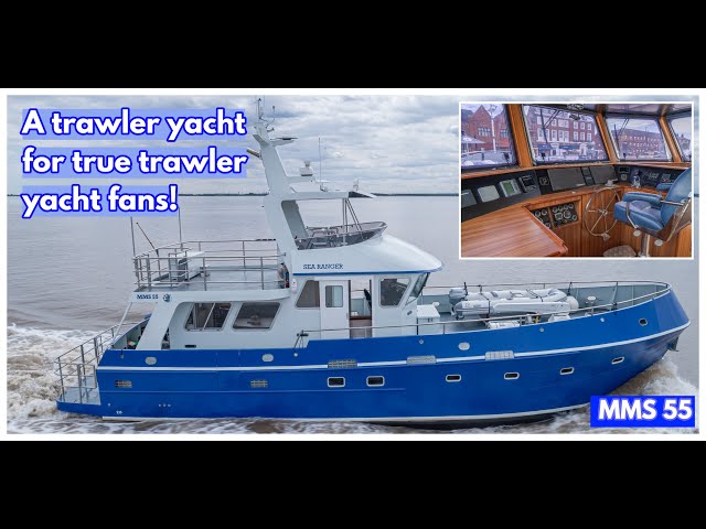 First Look At A BRAND NEW STEEL Trawler Yacht! | 'Sea Ranger' Hull Number 1