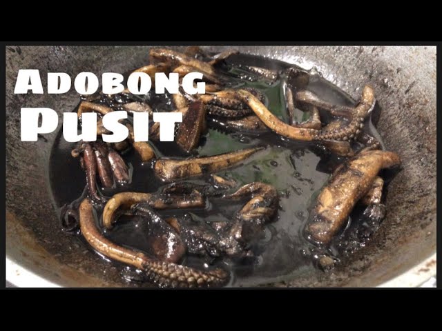Simpleng pagluto ng adobong pusit / nokos / squid recipe