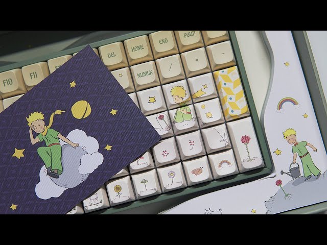 ASMR | IQUNIX x Le Petit Prince Limited Edition Keyboard