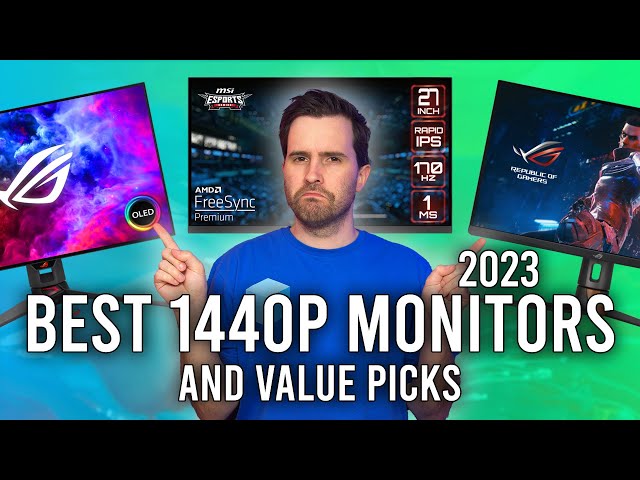 Best 1440p Gaming Monitors of 2023 [October Update]