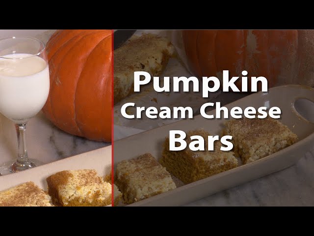 Cooking Made Easy with June: Pumpkin Bars | 11/03/20