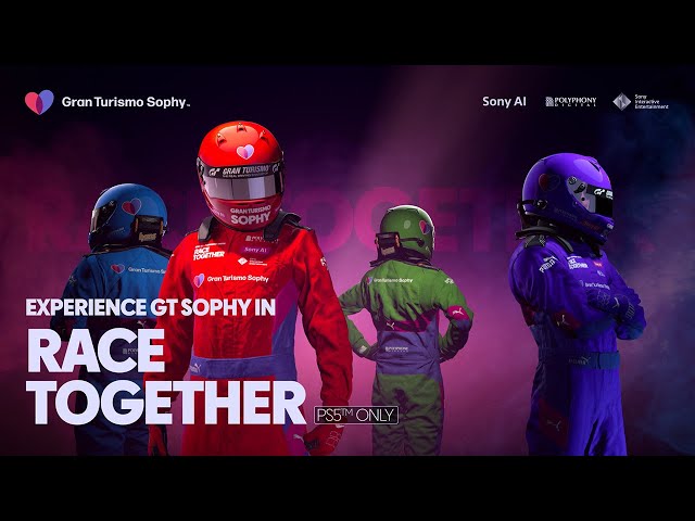 Experience GT Sophy in 'Race Together'